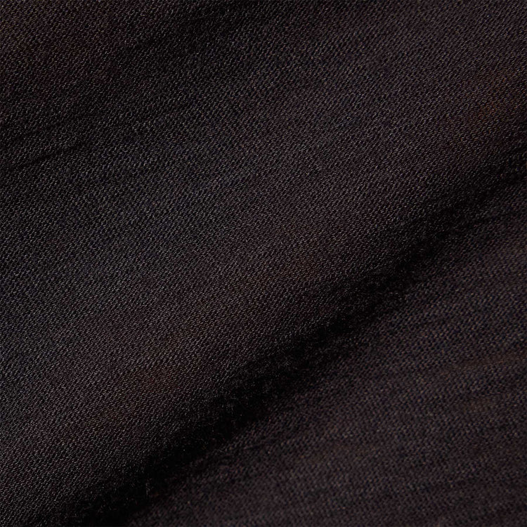 Sheer Slub Casual V Neck in Black | James Perse Los Angeles