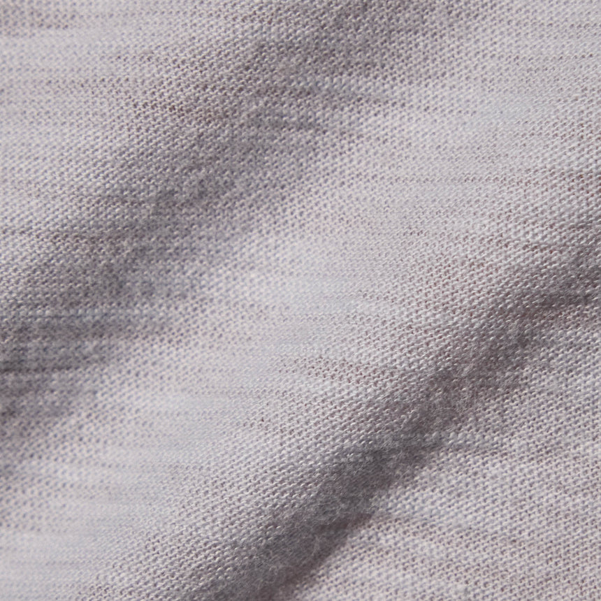Sheer Slub Casual V Neck in Grey Glacier | James Perse Los Angeles