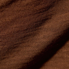 Sheer Slub Casual V Neck in Light Roast | James Perse Los Angeles