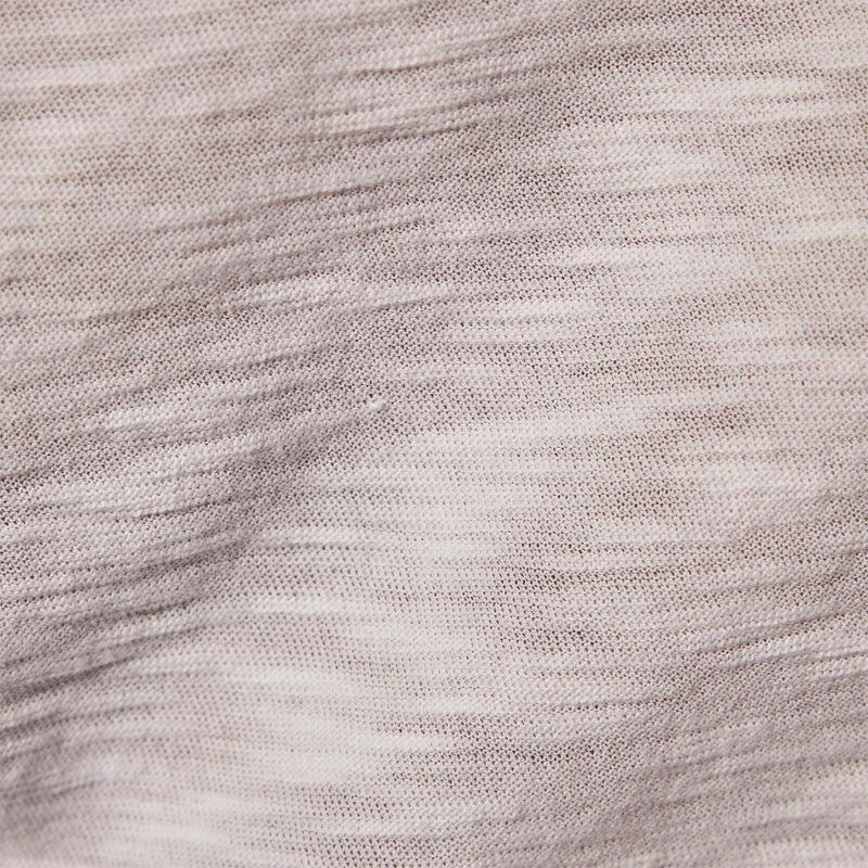 Sheer Slub Casual V Neck in White | James Perse Los Angeles