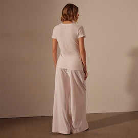 Sheer Slub Casual V Neck in Zephyr | James Perse Los Angeles