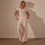 Sheer Slub Casual V Neck in Zephyr | James Perse Los Angeles