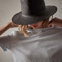 Crepe Jersey Overiszed Short Sleeve Crew in Memory | James Perse Los Angeles