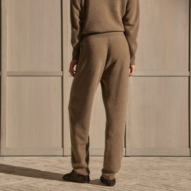 Cashmere Cuffed Pant - Fox