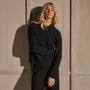 Cashmere Hoodie - Black | James Perse Los Angeles