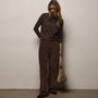 Corduroy Straight Leg Pant in Porcupine | James Perse Los Angeles