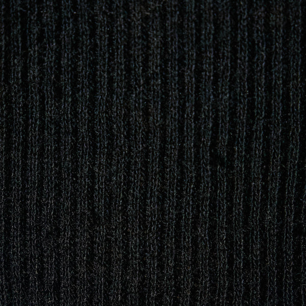 Cotton Cshmr Ribbed Rcr Bck Tank in Black | James Perse Los Angeles