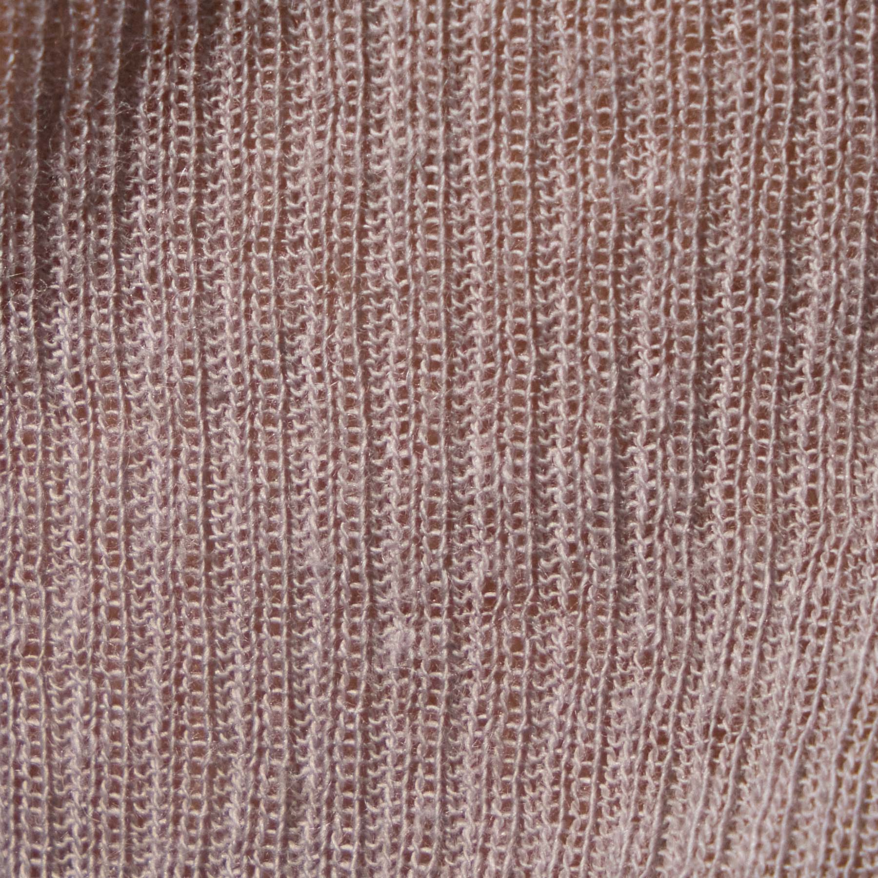 Cotton Cashmere Blend Ribbed Long Sleeve Crew in Dapple | James Perse Los Angeles