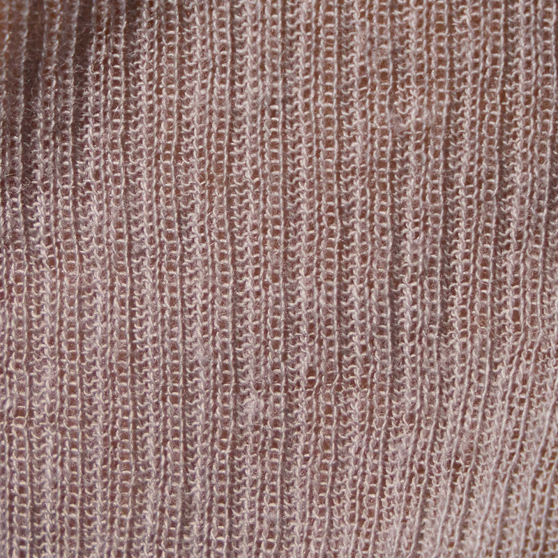 Cotton Cashmere Blend Ribbed Long Sleeve Crew in Dapple | James Perse Los Angeles