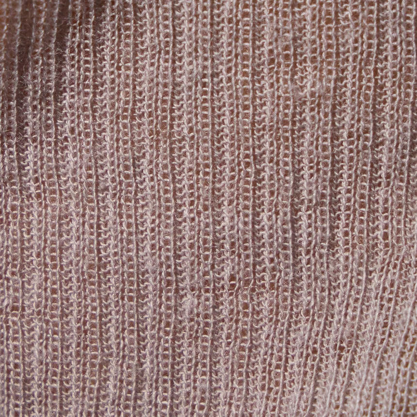 Cotton Cashmere Blend Ribbed Long Sleeve Crew in Dapple | James Perse Los Angeles
