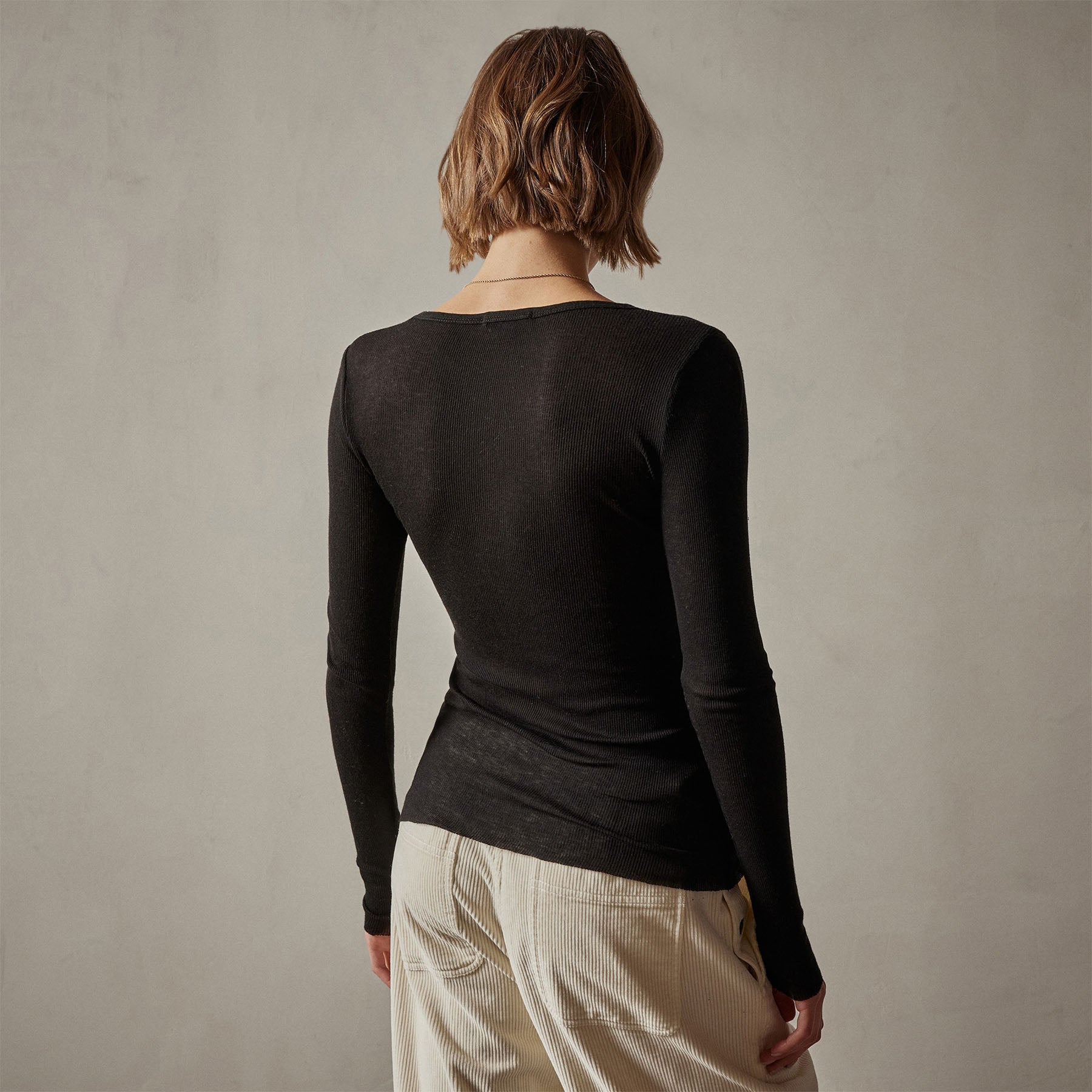 FORREST CASHMERE HENLEY (MOSS)