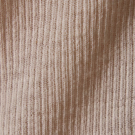 Cotton Cashmere Blend Ribbed Henley in Ivory | James Perse Los Angeles