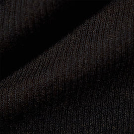 Cotton Cashmere Blend Ribbed Tank in Black | James Perse Los Angeles