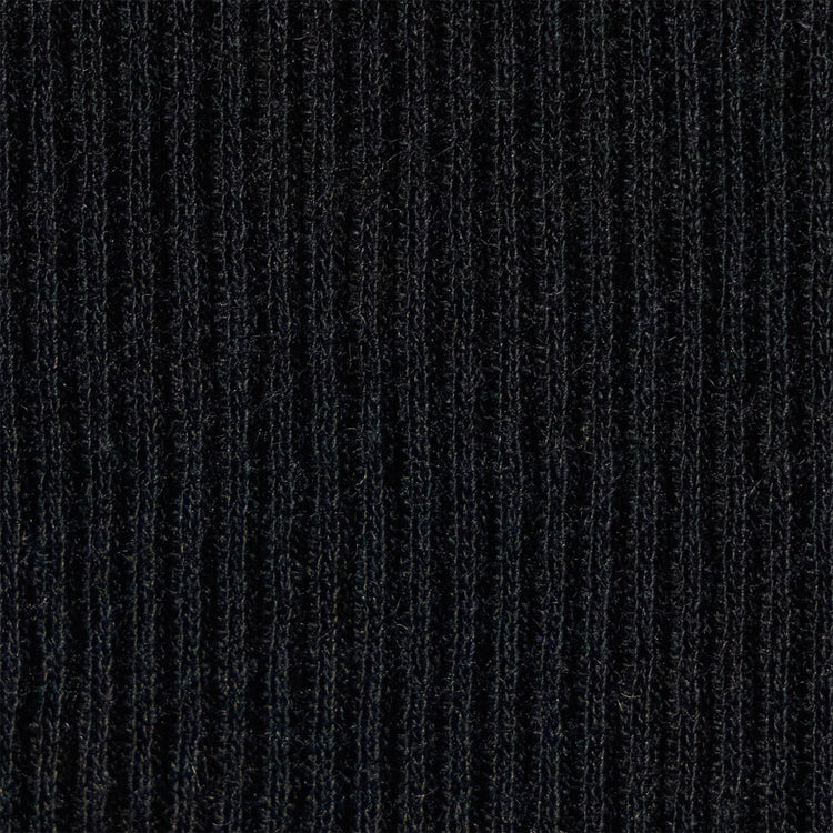 Cotton Cashmere Rib Shell Top in Black | James Perse Los Angeles