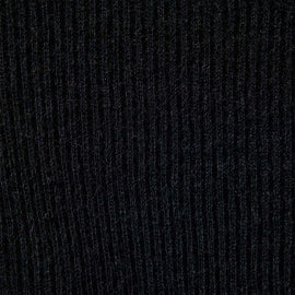 Cashmere Rib Skirt  in Black | James Perse Los Angeles
