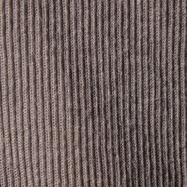 Cashmere Rib Deep V Neck  in Dapple | James Perse Los Angeles
