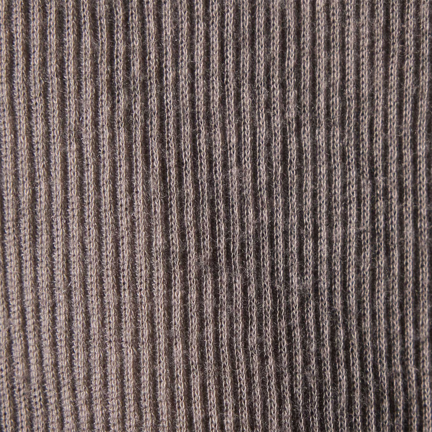 Cashmere Rib Deep V Neck  in Dapple | James Perse Los Angeles