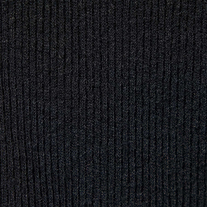Cashmere Rib Funnel Neck Dress  in Black | James Perse Los Angeles