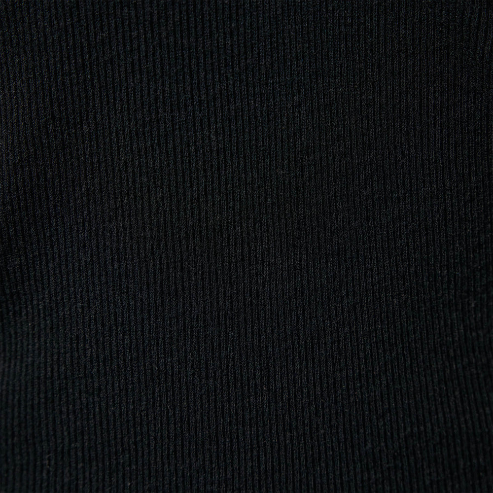 Cotton Cshmr Rbd Rcr Bck Tnk Dress in Black | James Perse Los Angeles