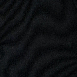 Cotton Cshmr Rbd Rcr Bck Tnk Dress in Black | James Perse Los Angeles