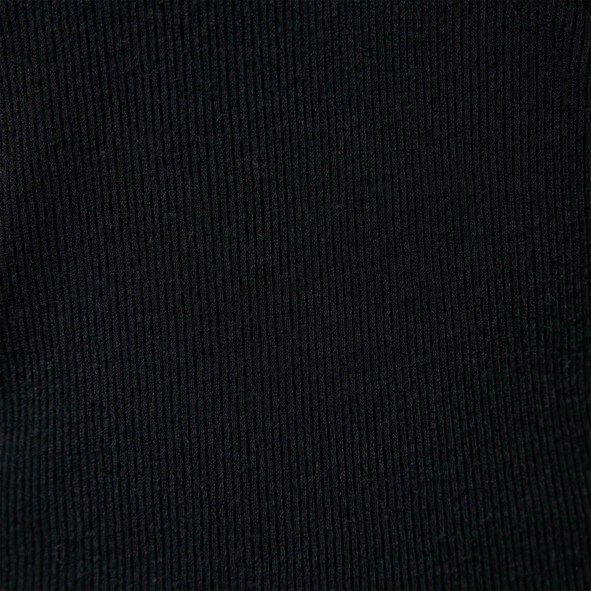 Cotton Cshmr Rbd Rcr Bck Tnk Dress in Black | James Perse Los Angeles