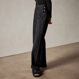 Pacifica Jean in Black | James Perse Los Angeles