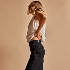 Pacifica Jean in Black | James Perse Los Angeles