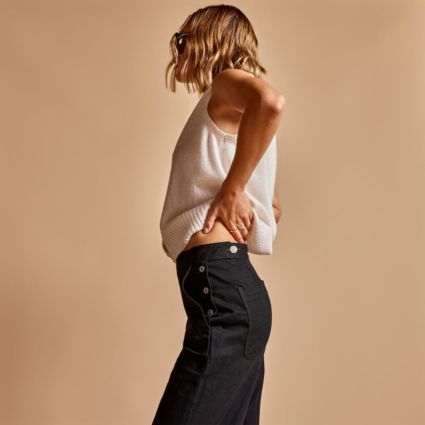 Pacifica Jean in Black | James Perse Los Angeles