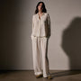 Oversized Wool Shirt  in Ivory | James Perse Los Angeles