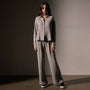 Oversized Wool Shirt  in Silver Wheat | James Perse Los Angeles