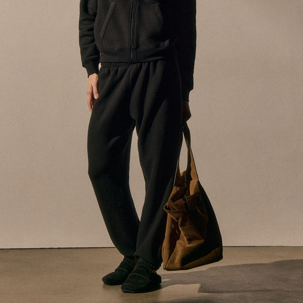 Vintage Cozy Sweatpant in Black | James Perse Los Angeles