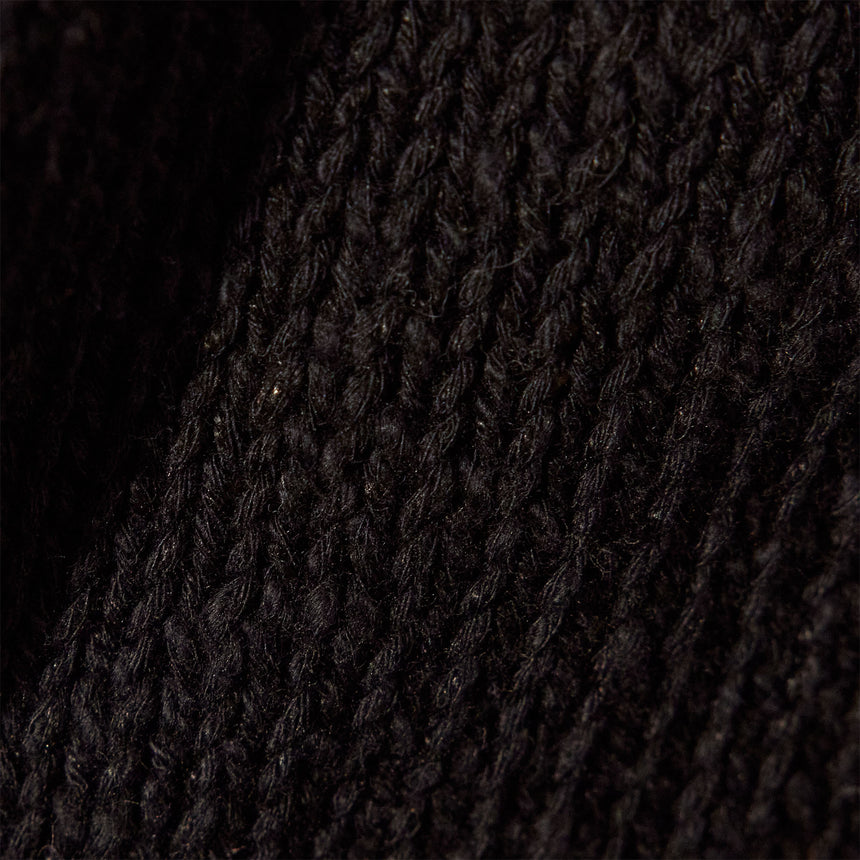Cotton Linen Cropped Cardigan in Black | James Perse Los Angeles