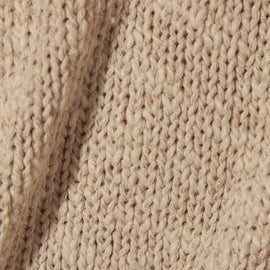 Cotton Linen Cropped Cardigan in Natural | James Perse Los Angeles