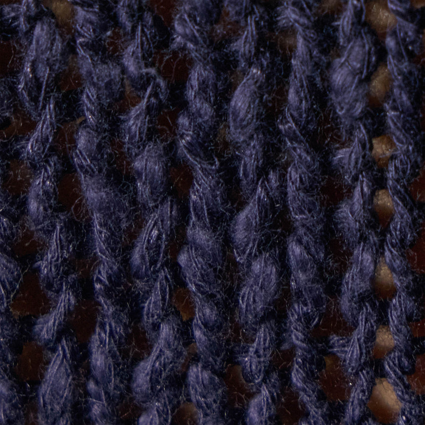 Cotton Linen Open Knit Pullover in Faded Navy | James Perse Los Angeles