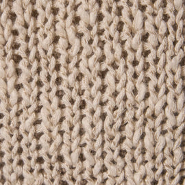 Cotton Linen Open Knt Pullover in Natural | James Perse Los Angeles