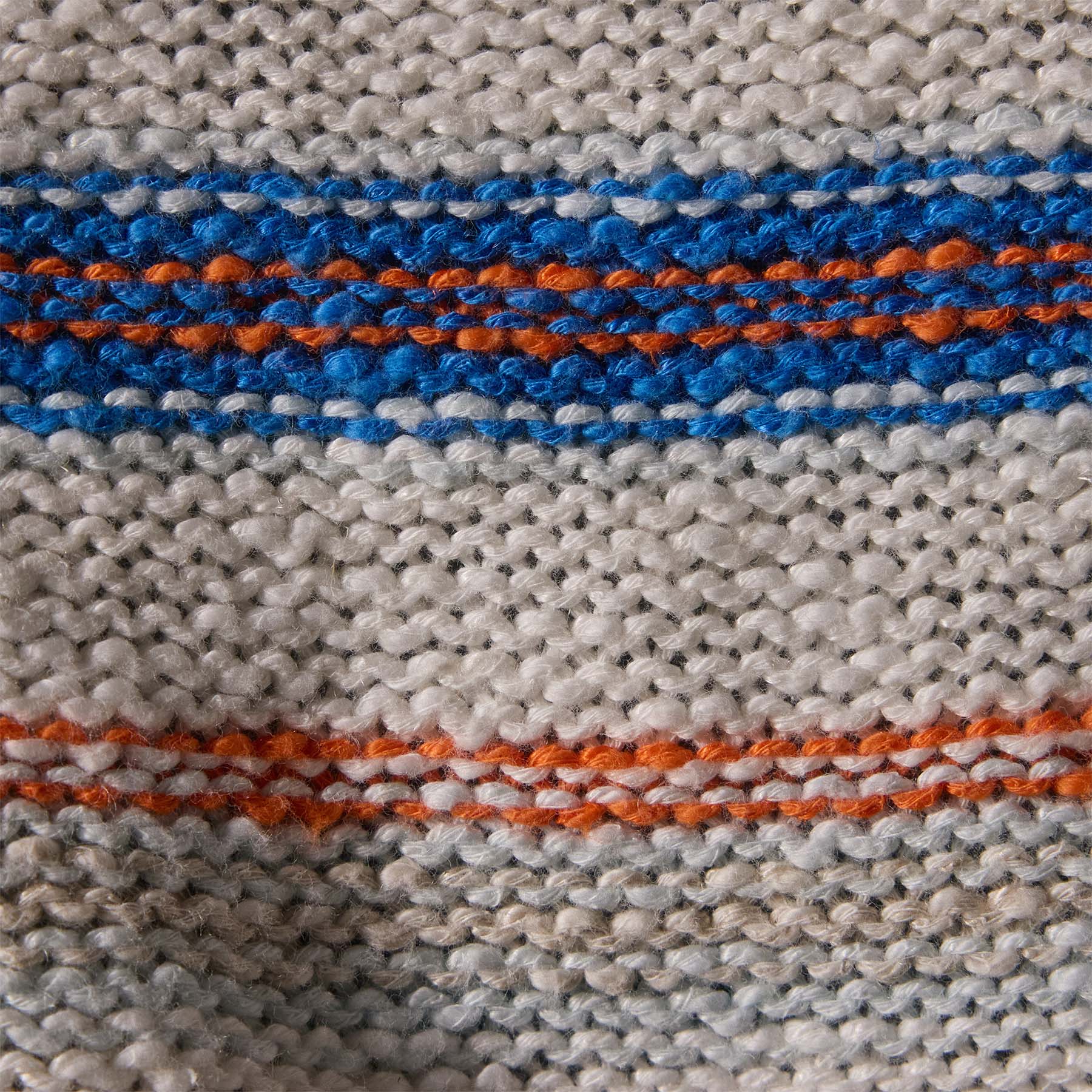 Cotton Ln Cropd Crew Neck Sweater in Multi White | James Perse Los Angeles