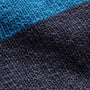Surf Stripe Cotton Linen Sweater in Faded Navy/Santorini | James Perse Los Angeles