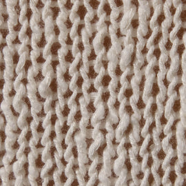 Cotton Linen Knit Crew Neck in White | James Perse Los Angeles