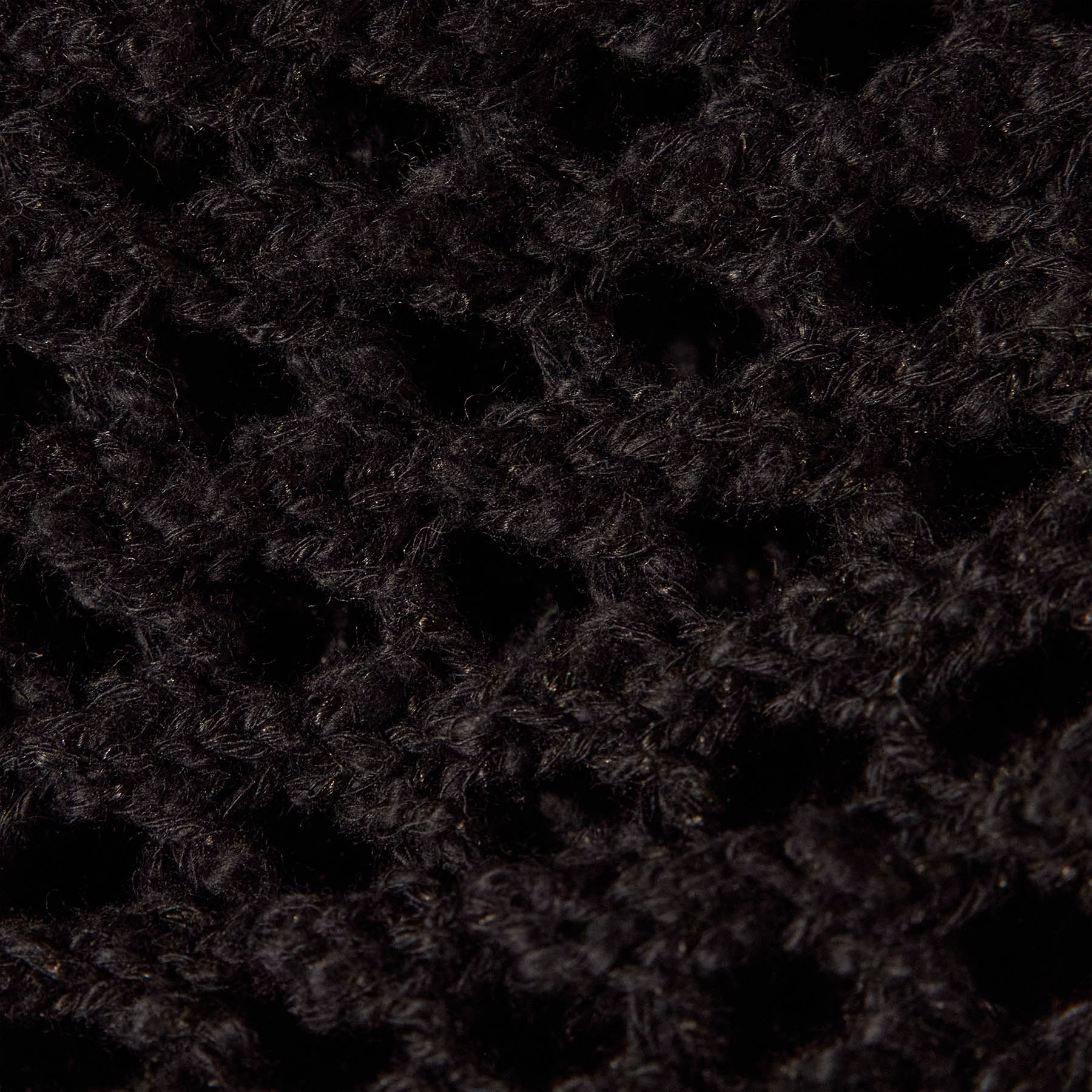 Cotton Linen Open Hoodie in Black | James Perse Los Angeles