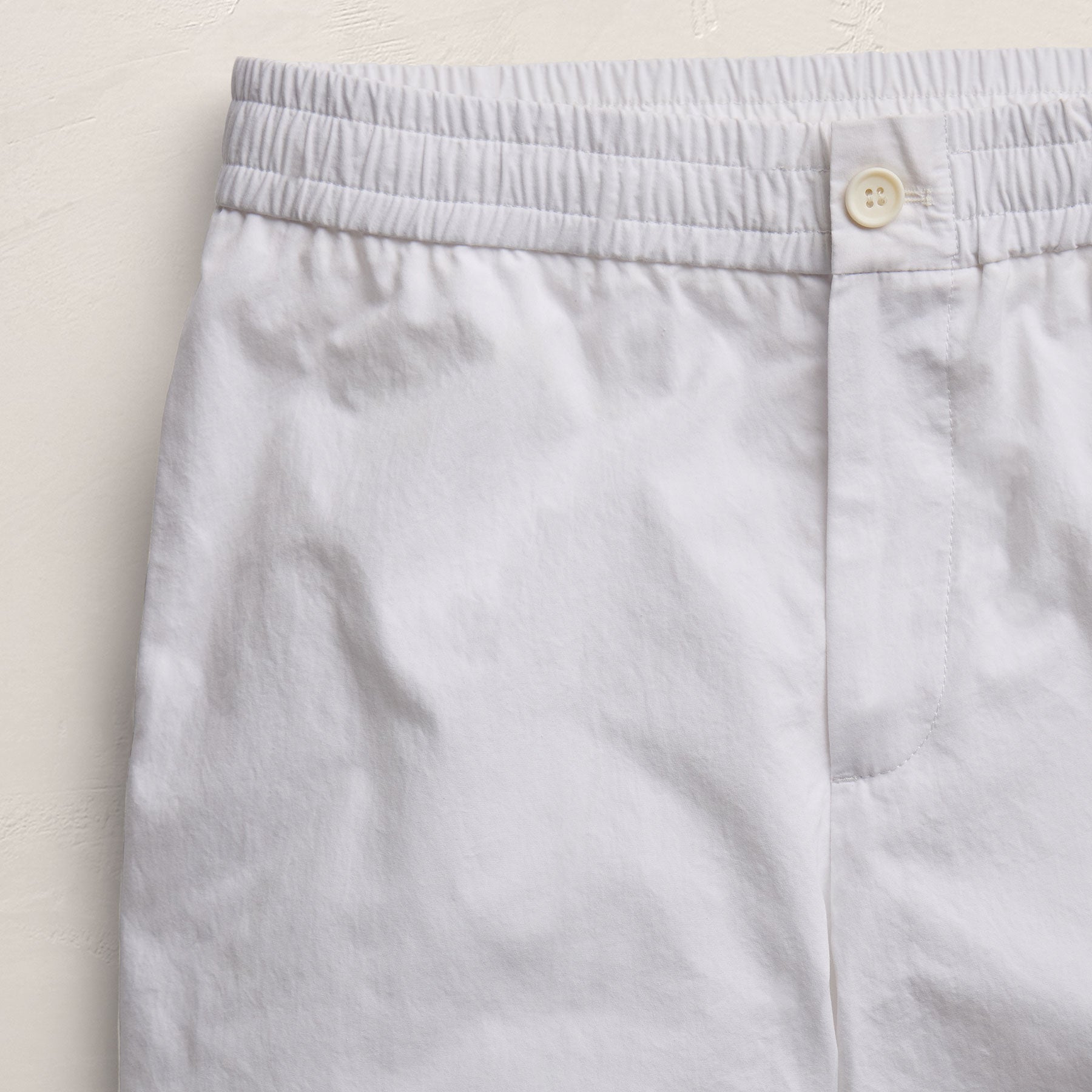 Italian Heavy Poplin Relaxed Pant in White | James Perse Los Angeles