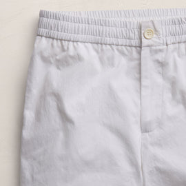 Italian Heavy Poplin Relaxed Pant in White | James Perse Los Angeles
