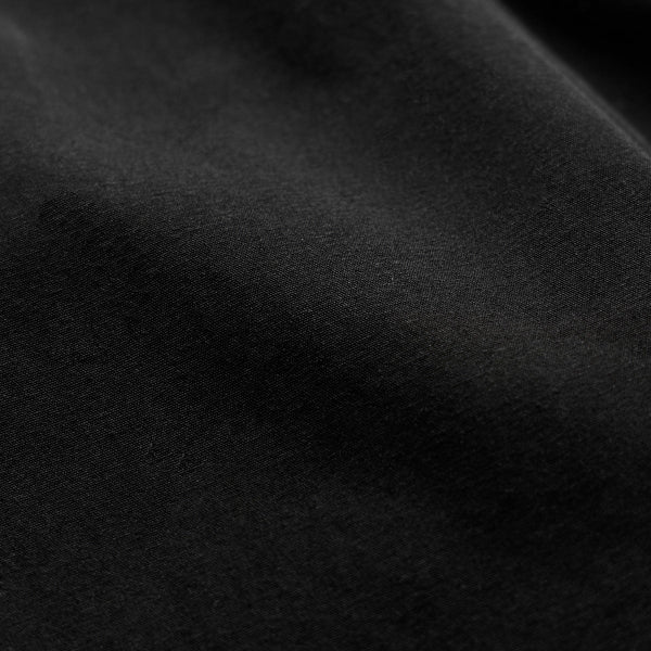 Italian Heavy Poplin Relaxed Short in Black | James Perse Los Angeles