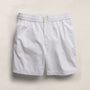 Italian Heavy Poplin Relaxed Short in White | James Perse Los Angeles