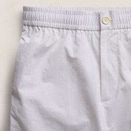 Italian Heavy Poplin Relaxed Short in White | James Perse Los Angeles
