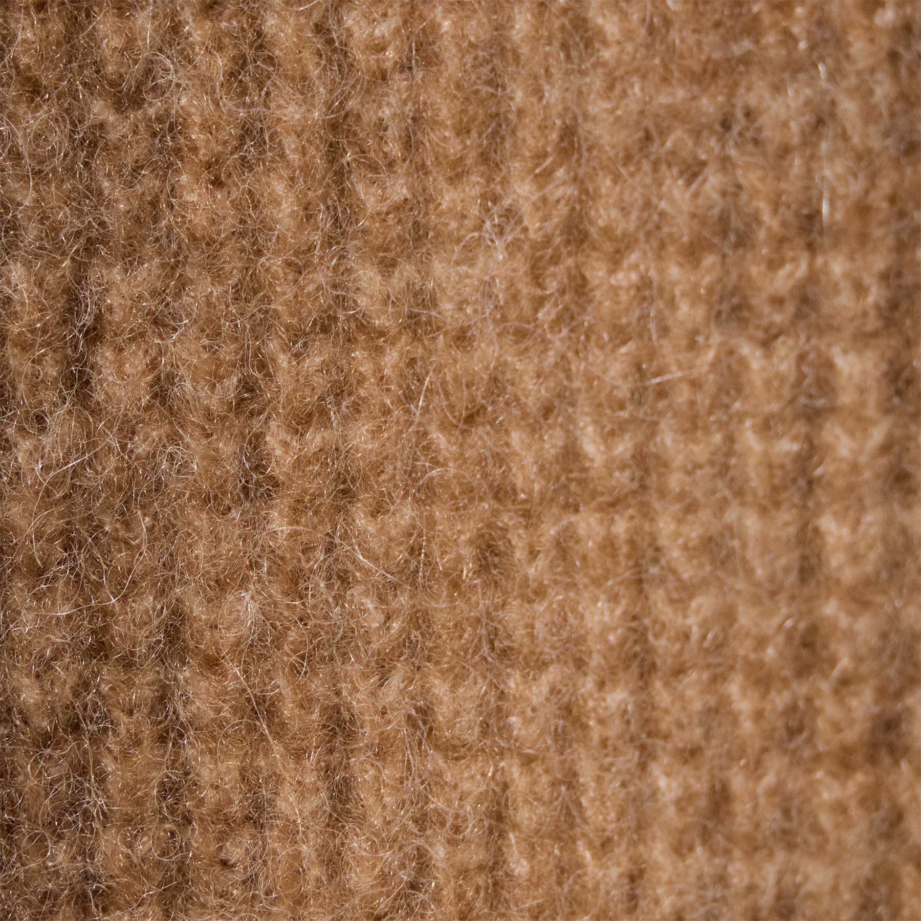 Waffle Knit Funnel Neck Tunic in Camel | James Perse Los Angeles