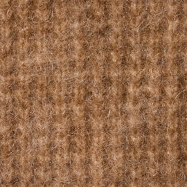 Oversized Waffle Knit Crew in Camel | James Perse Los Angeles