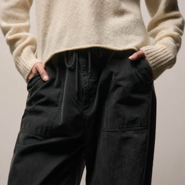 Cotton Cashmere Brushed Twill Pant in Magma Pigment | James Perse Los Angeles