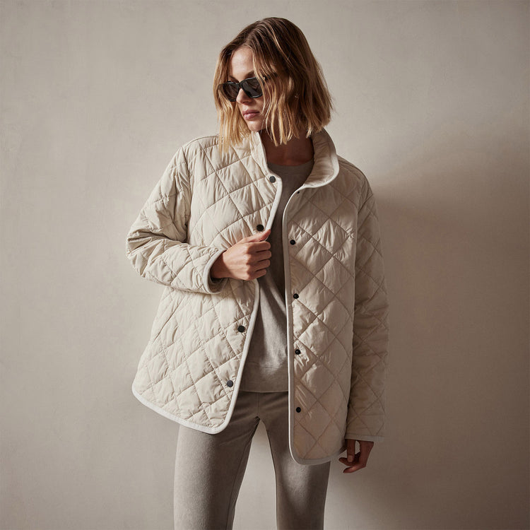 James Pearse Diamond Quilted Jacket