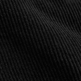 Corduroy Straight Leg Pant - Black | James Perse Los Angeles