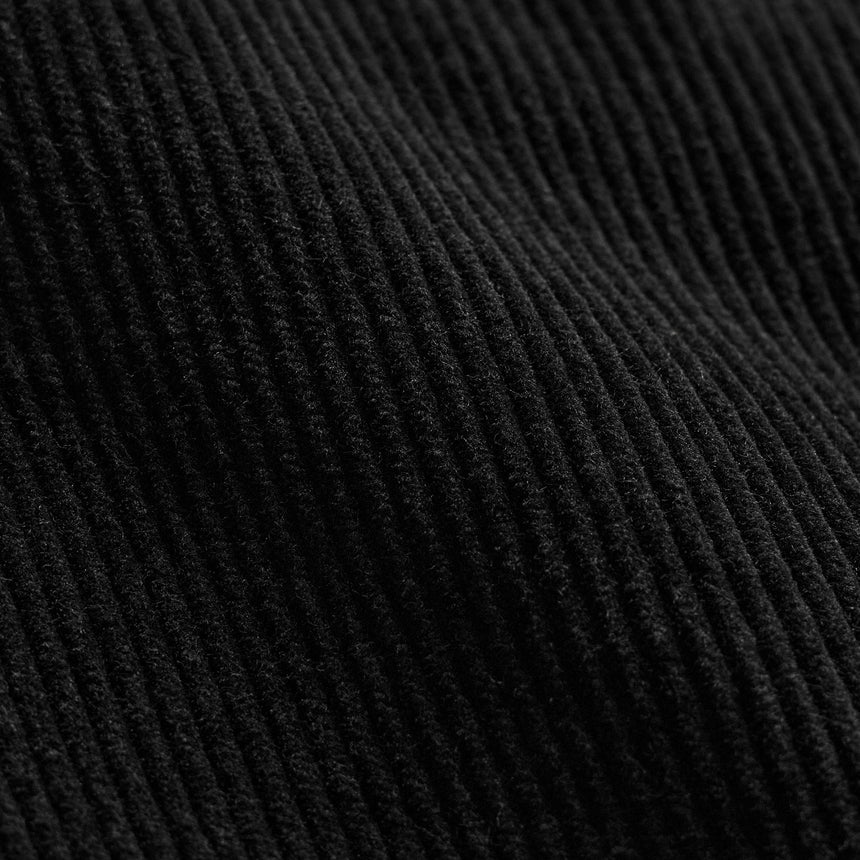 Corduroy Straight Leg Pant - Black | James Perse Los Angeles